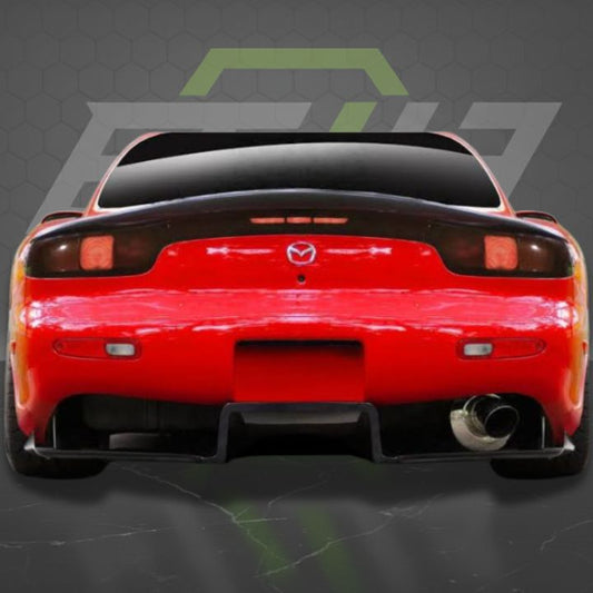 Mazda RX7 Amemiya RE GT Rear Diffuser - Elite Ti