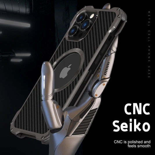 Metal and Carbon iPhone Case - Elite Ti