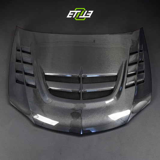 VTX Cyber Evo-Style Carbon Fiber Hood – Mitsubishi Evo 8/9