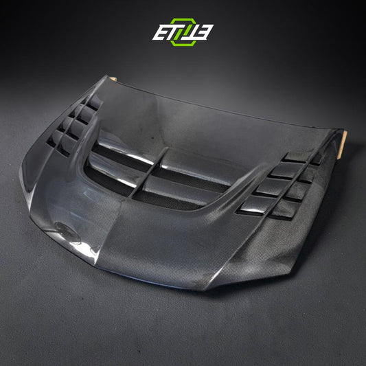 VTX Cyber Evo-Style Carbon Fiber Hood – Mitsubishi Evo 8/9
