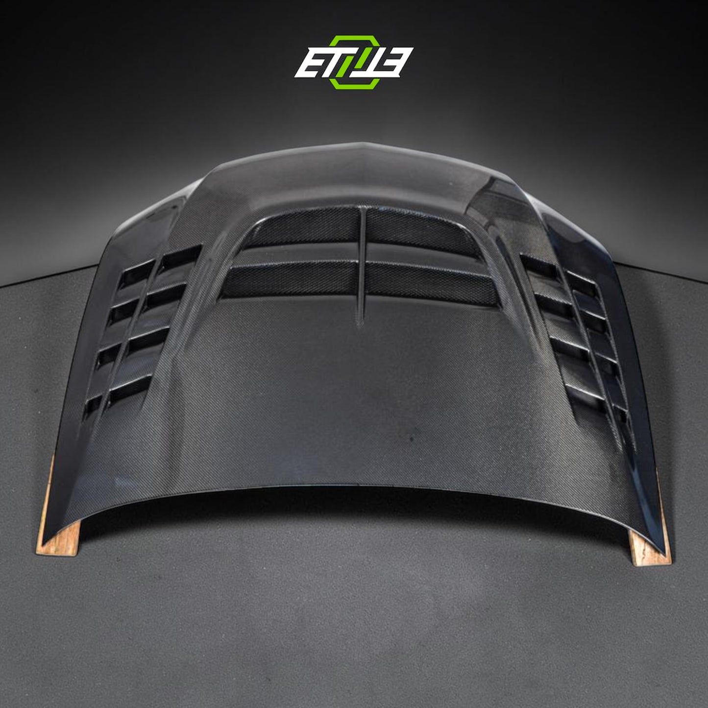 VTX Cyber Evo-Style Carbon Fiber Hood – Mitsubishi Evo 8/9