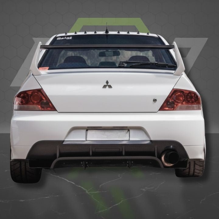 Mitsubishi Evo 8/9 Carbon Fiber Rear Diffuser - Elite Ti