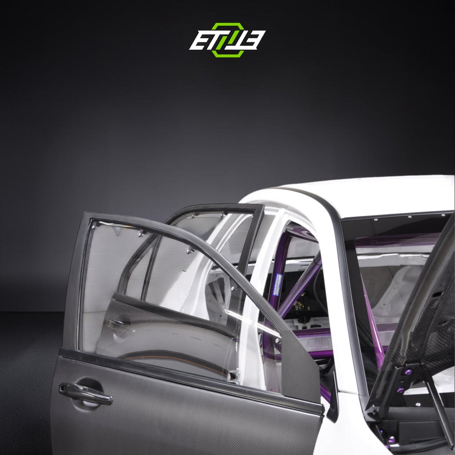 ETi Mitsubishi EVO 7/8/9 Front Carbon Fiber Doors