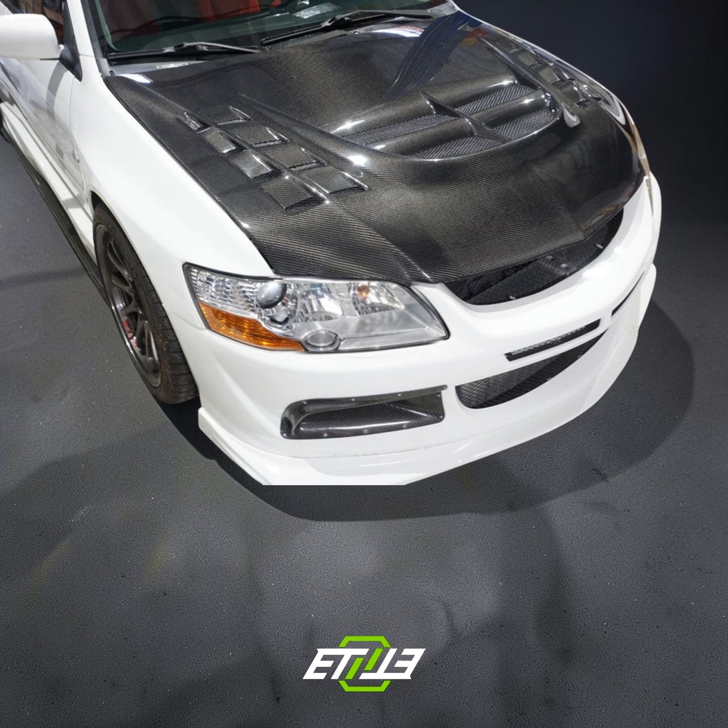 ETi Mitsubishi EVO 8/9 Voltex Carbon Fiber Hood