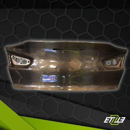 Mitsubishi Lancer Evolution X Carbon Fiber Trunk with Duckbill - Elite Ti