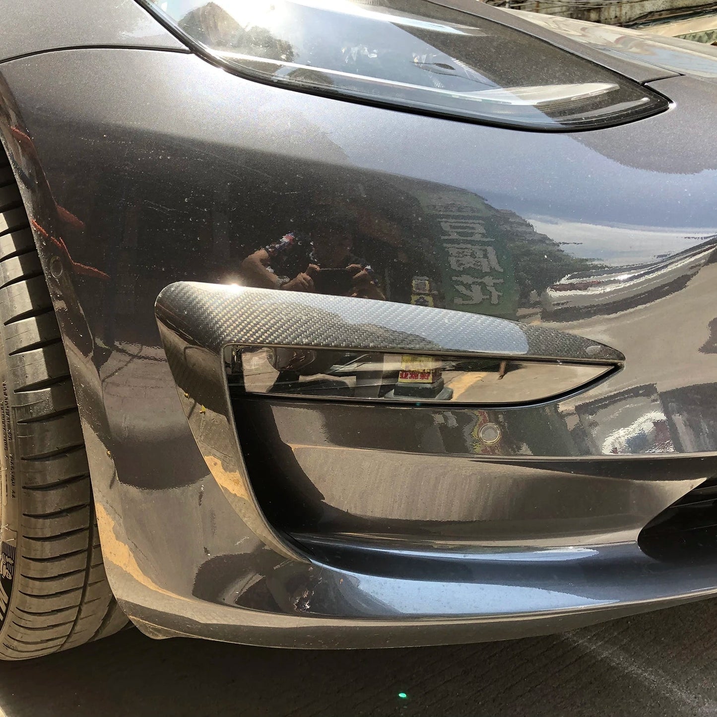 Model 3 Eyelid Canards - Elite Ti