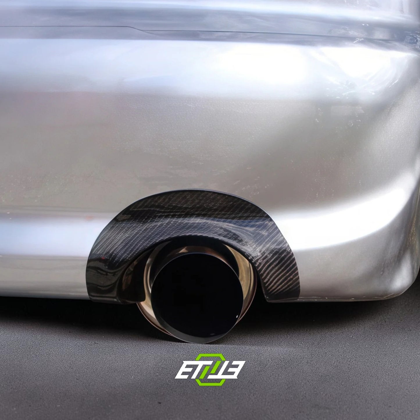 ETi Evo 8/9 USDM OEM-Style Rear Bumper Exhaust Heatshield | Shopifydevstudio