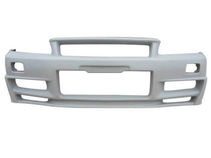 R34 GTT Z-Tune Front Bumper / Skyline R34 GTT 2D 4D GTR-Style Front Bumper