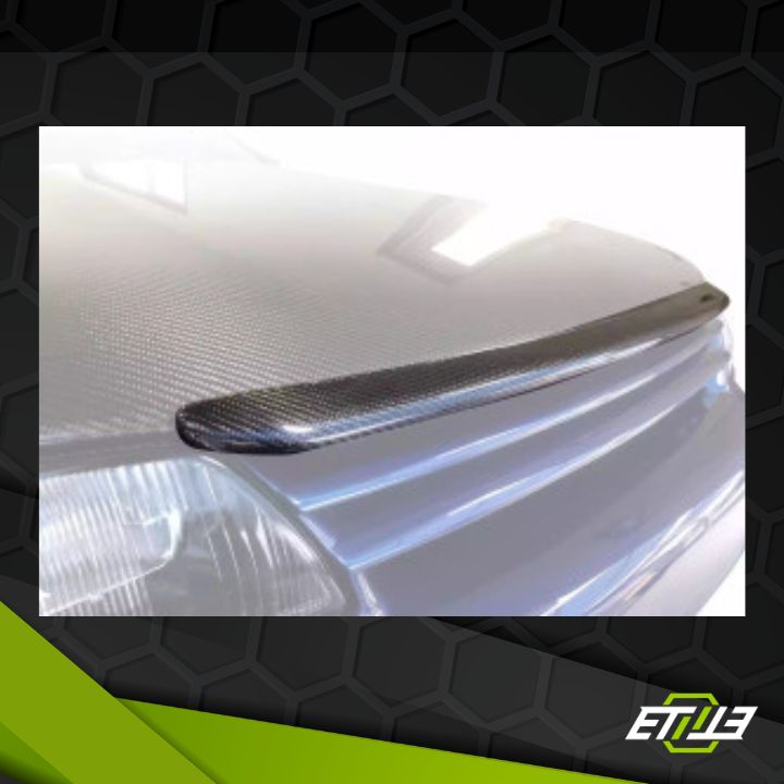 Nissan Skyline R32 GTR NS Full Carbon Fiber Bonnet/Hood Lip - Elite Ti