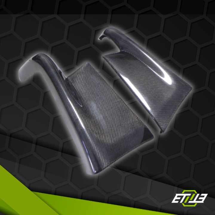 Nissan Skyline R32 GTS TopSecret Style Carbon fiber Rear Spats Addon - Elite Ti