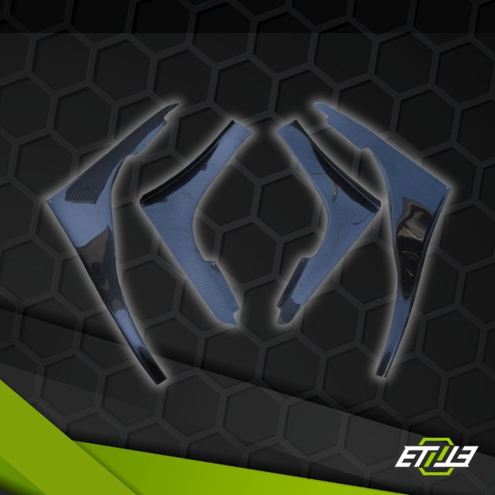 R32 GTR OEM Front Bumper TBO Design Canard (4 pcs) - Elite Ti