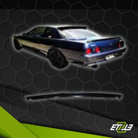 R32 Nismo Style Rear Carbon Fiber Bootlid Lip Spoiler - Elite Ti