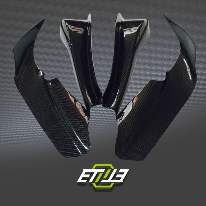 R33 GTR Border Front Bumper 4pcs Canard - Elite Ti