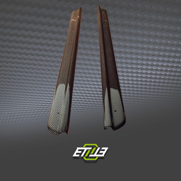 R33 GTR GTS Door Sill Interior Cover Trim 2Pcs - Elite Ti