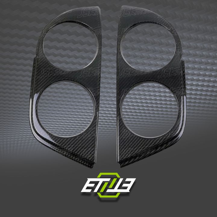 R33 GTR GTS Rear Lamp Light Cover 2pcs - Elite Ti