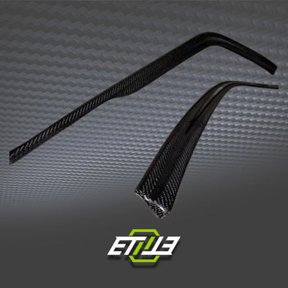 R33 GTR GTS Wind Deflector 2 Pcs - Elite Ti