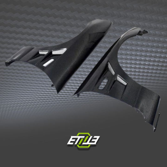 R33 GTS Spec1 BN - Sports Style +30mm Front Fender - Elite Ti