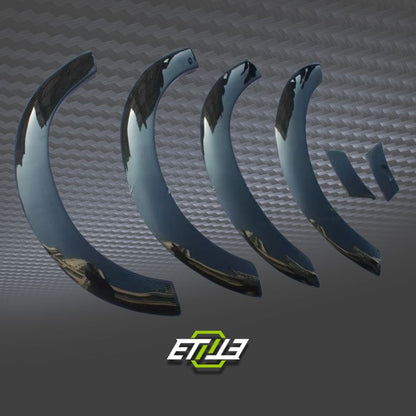 R33 GTS/GTR Nismo 400R Style Wheel Arches 6pcs - Elite Ti