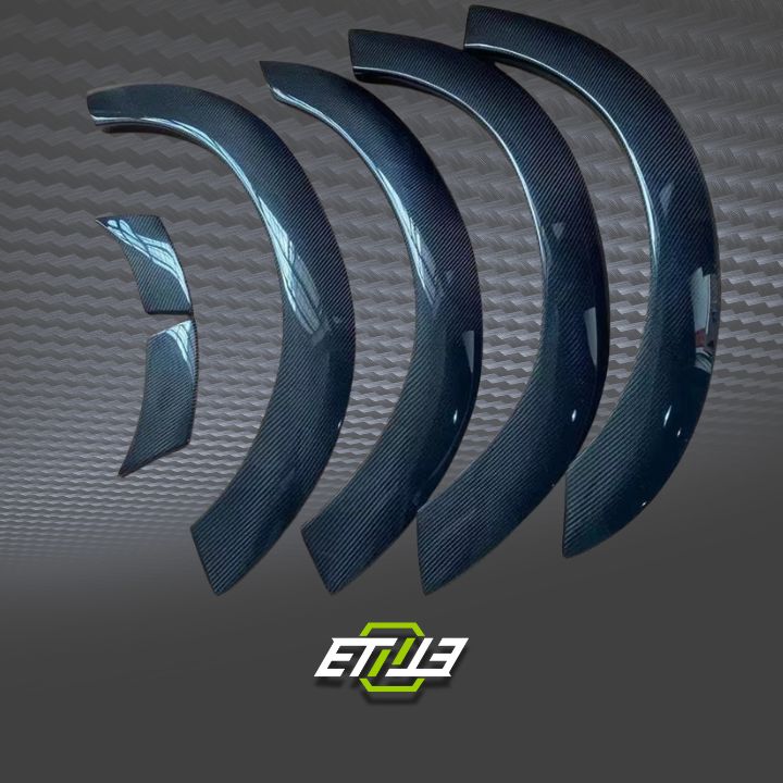 R33 GTS/GTR Nismo 400R Style Wheel Arches 6pcs - Elite Ti