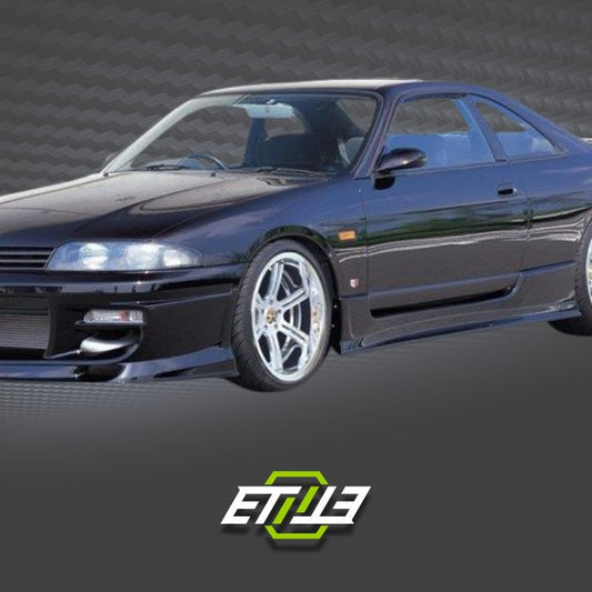 R33 GTST DO - LUCK Side Skirt - Elite Ti