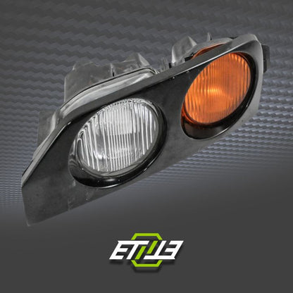 R33 Spec 2 OEM Front Bumper Fog Light Cover - Elite Ti