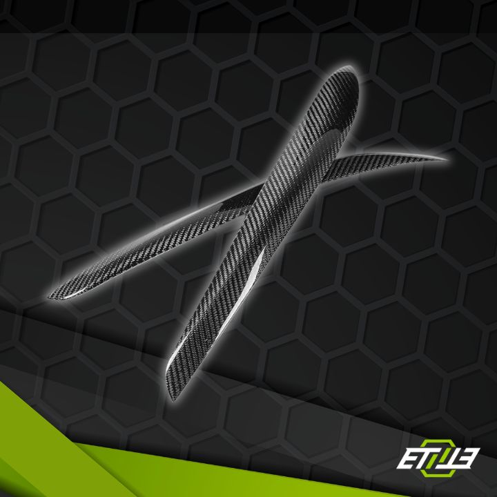 R34 GTR GTT Headlight Eyebrow Eyelid - Elite Ti