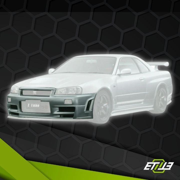 R34 GTR NI Z - Tune Style Front Bumper - Elite Ti