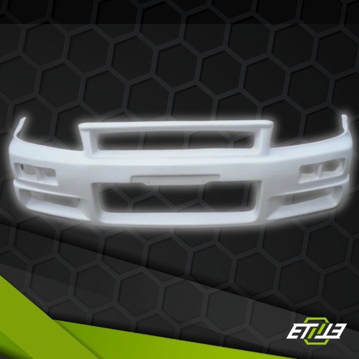 R34 GTR Nismo Style Front Bumper - Elite Ti