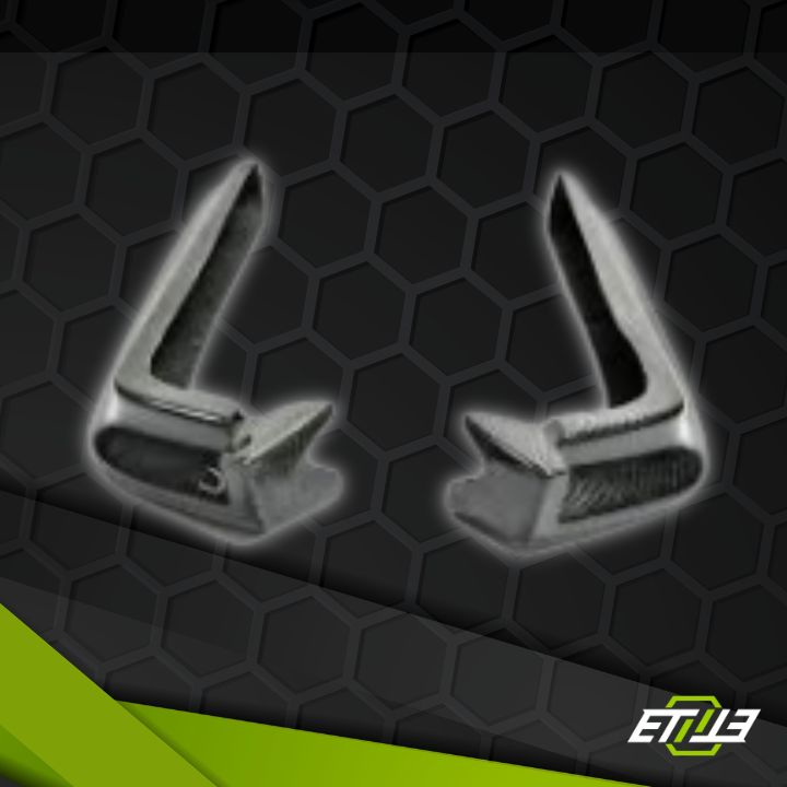 R34 GTR Z - Tune Style Rear Bumper Spats - Elite Ti