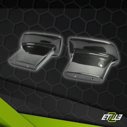 R34 GTT GTR Jun Style Spoiler Wing Higher Legs (20.5 cm) - Elite Ti