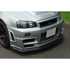 R34 GTT Z - Tune Front Bumper Lip Type A - Elite Ti