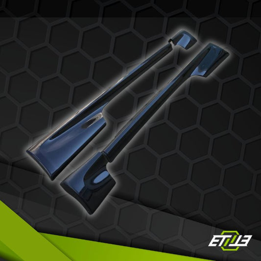 R34 GTT Z - Tune Side Skirt Extensions / Skyline R34 GTT 2D GTR Conversion Side Skirt Extensions (2pcs) - Elite Ti