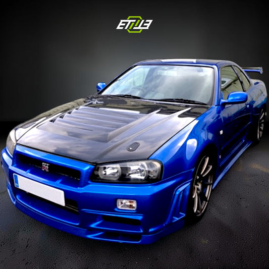 R34 GTR NI Style Hood