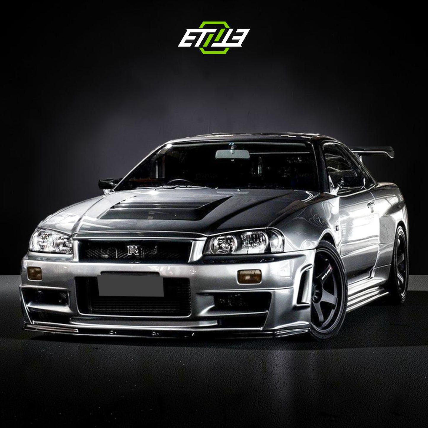 R34 GTR NI Z-Tune Style Front Bumper