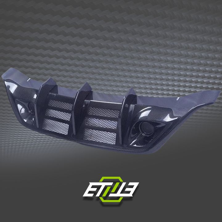 R35 GTR CBA WA Style Rear Bumper Diffuser Addon - Elite Ti