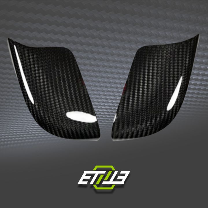 R35 GTR GTR35 VS Style Side Low Mirror Under Cover - Elite Ti