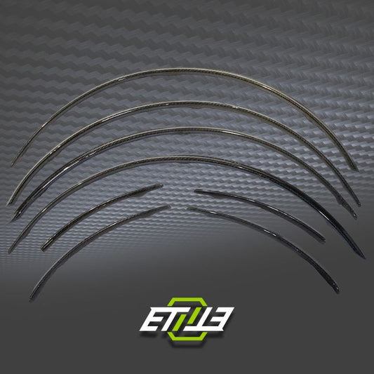 R35 GTR OEM Style Wheel Arch Flares (10mm wider) 8pcs - Elite Ti