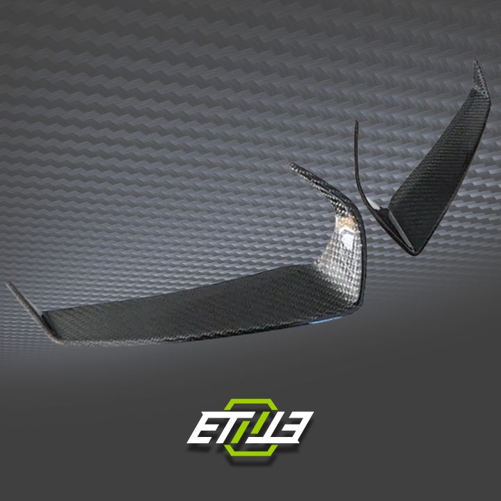 R35 GTR Wald Bumper Headlight Eyebrow - Elite Ti