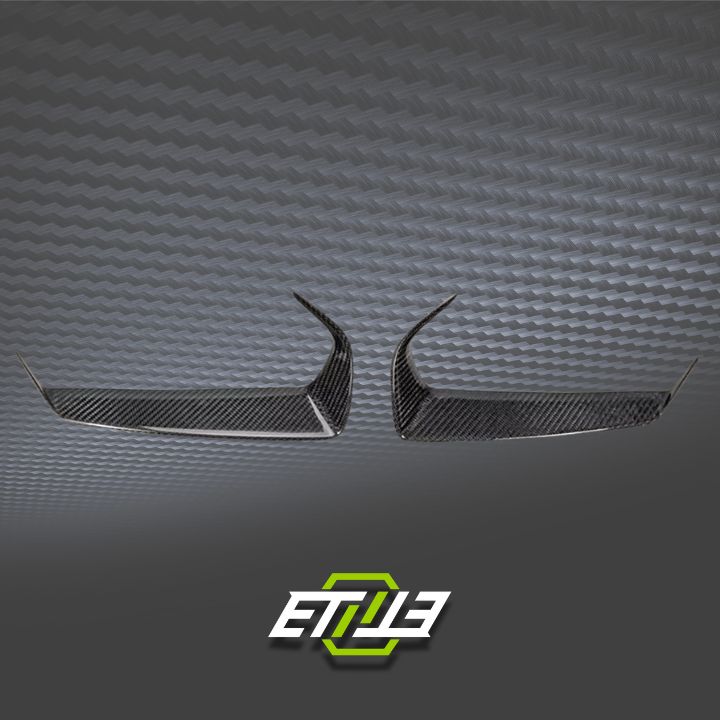 R35 GTR Wald Bumper Headlight Eyebrow - Elite Ti