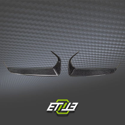 R35 GTR Wald Bumper Headlight Eyebrow - Elite Ti