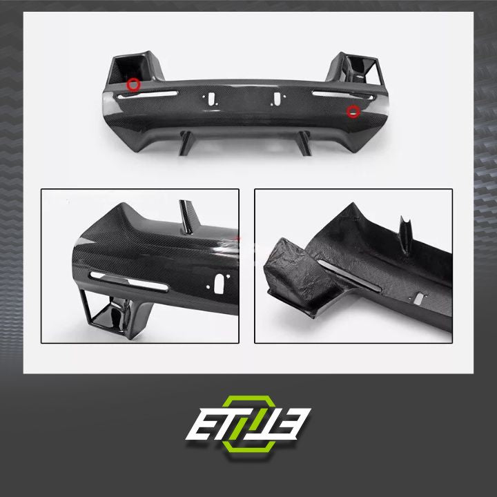 R35 GTR Wald Front Bumper Nose Cover - Elite Ti