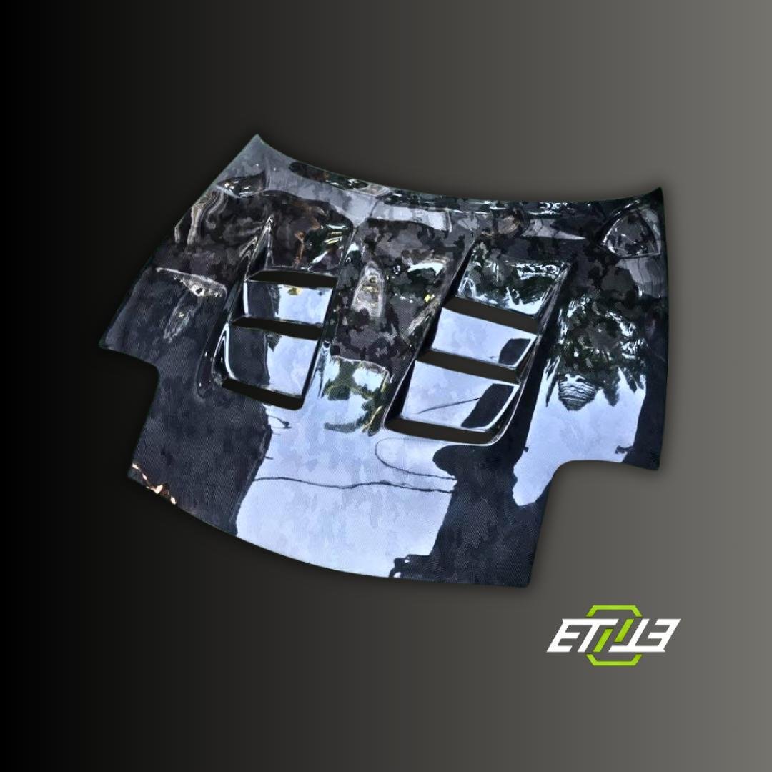 RE Style Mazda RX - 7 FD3S Carbon Hood - Elite Ti