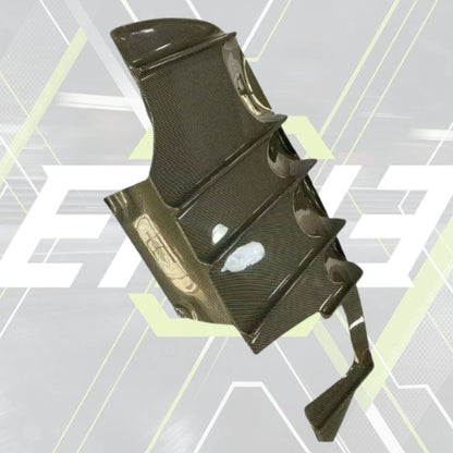 RX - 7 RE Amemiya Street - Style Carbon Fiber Rear Diffuser - Elite Ti