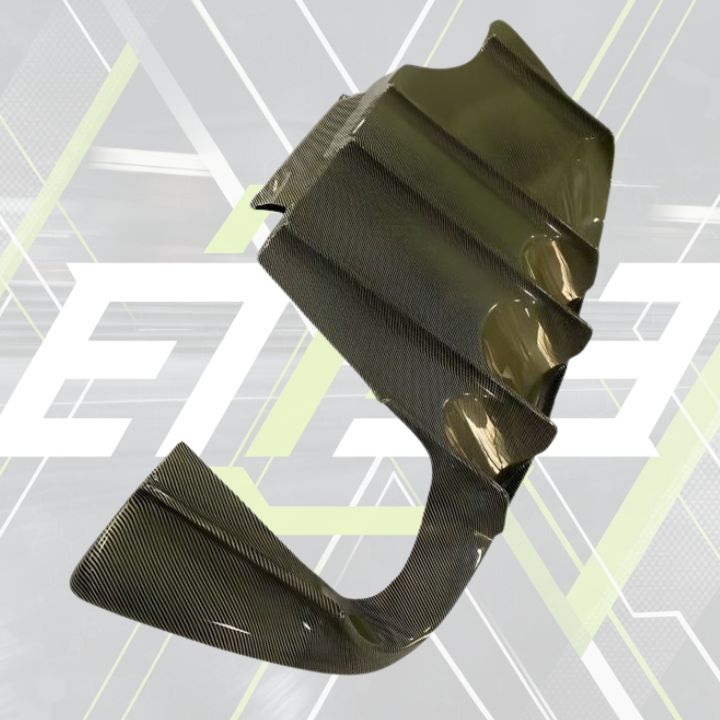 RX - 7 RE Amemiya Street - Style Carbon Fiber Rear Diffuser - Elite Ti