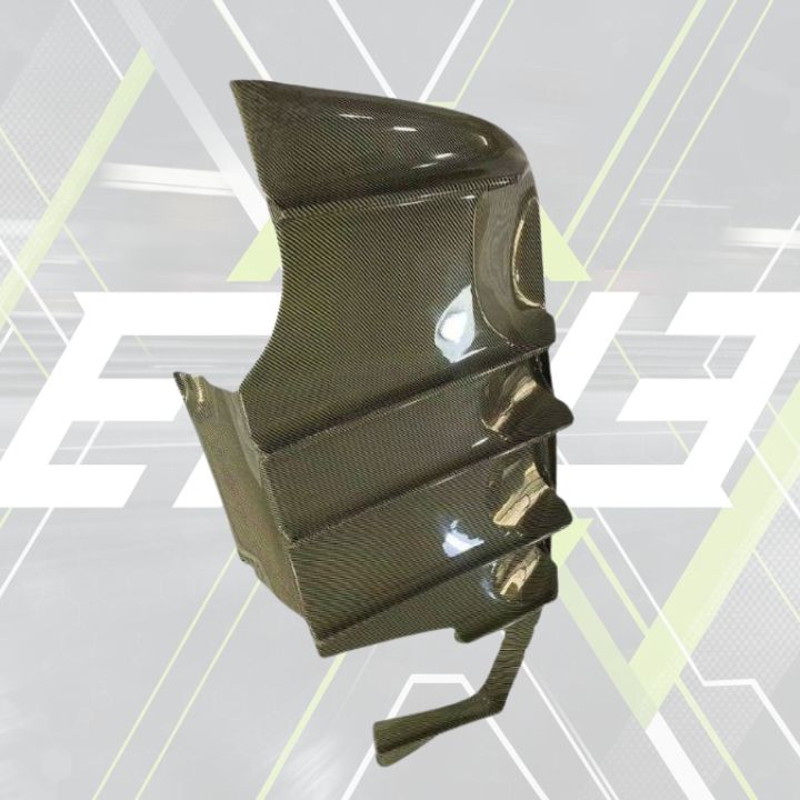 RX - 7 RE Amemiya Street - Style Carbon Fiber Rear Diffuser - Elite Ti