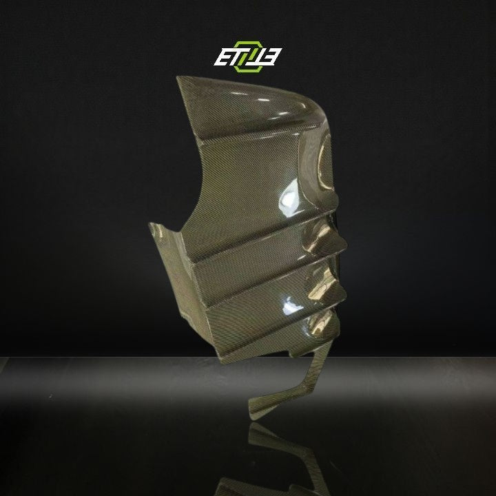 RX - 7 RE Amemiya Street - Style Carbon Fiber Rear Diffuser - Elite Ti