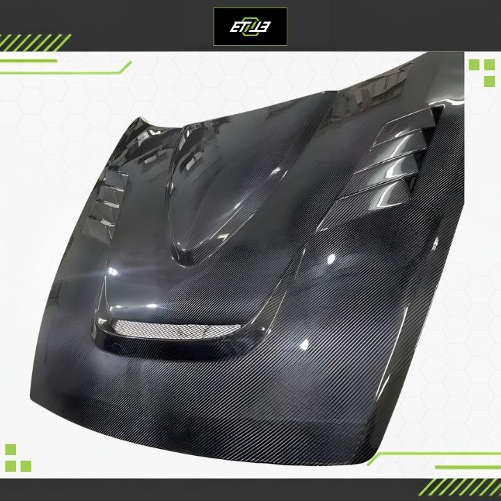 RX - 8 SE3P EPA Design Vented Carbon Hood - Elite Ti