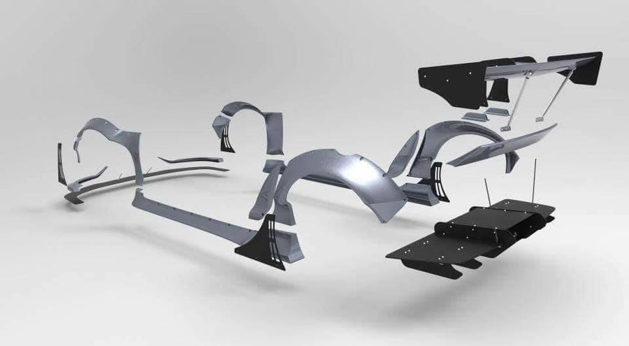 RX8 Pandem Body Kit - Elite Ti