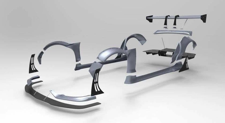 RX8 Pandem Body Kit - Elite Ti