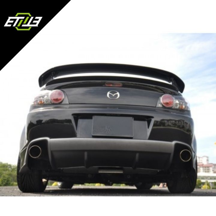 RX8 SE3P MS Style Rear Diffuser - Elite Ti